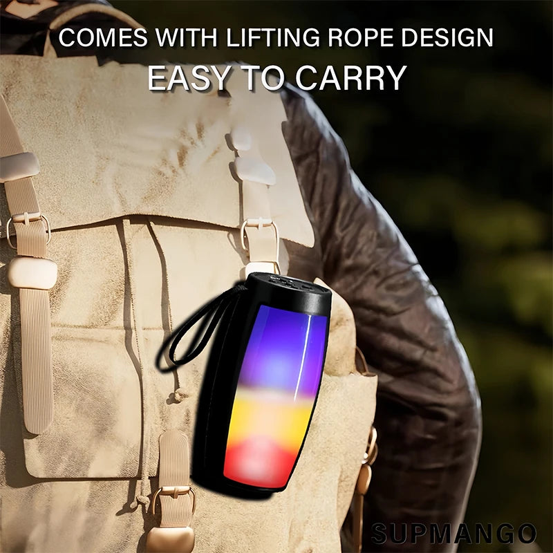 Wireless Bluetooth Speaker With LED Light