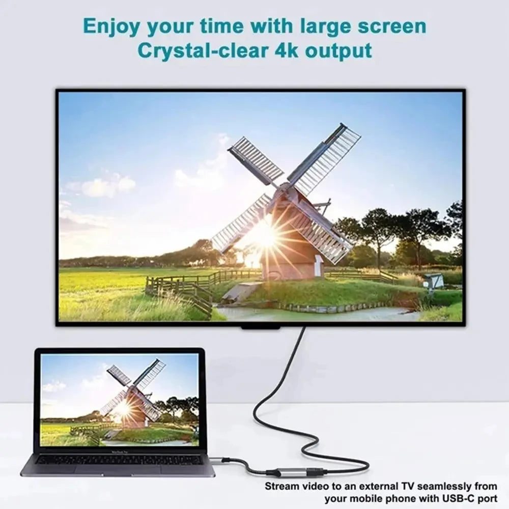 USB C to HDMI Cable