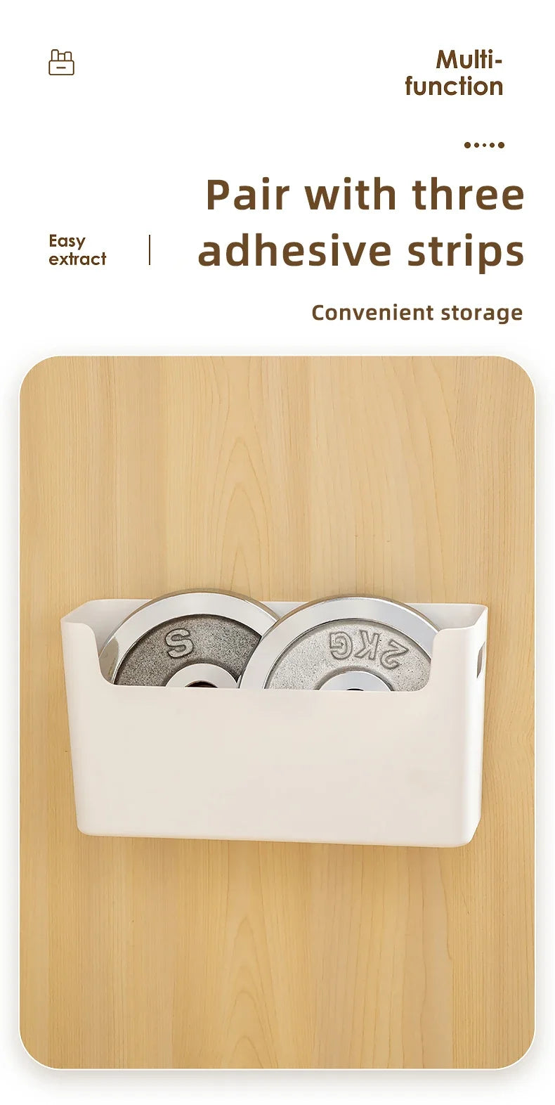 Plastic Storage Organizer Wall