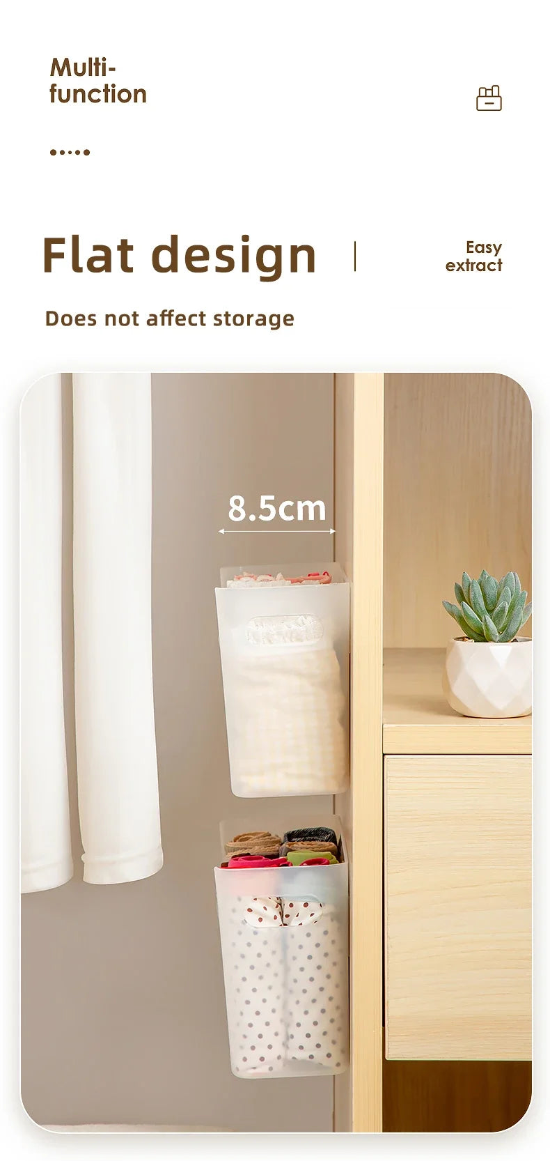 Plastic Storage Organizer Wall