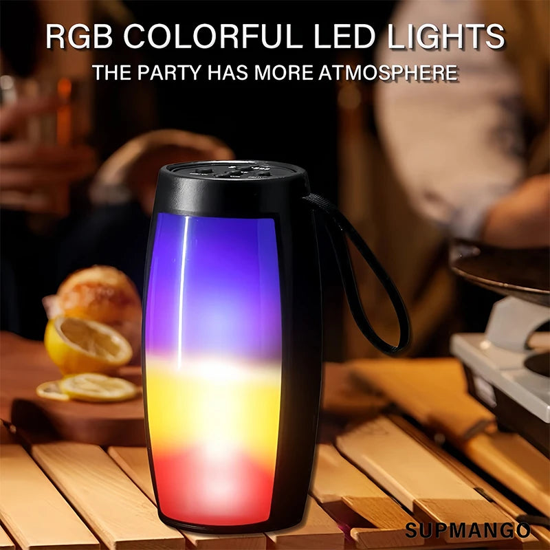 Wireless Bluetooth Speaker With LED Light