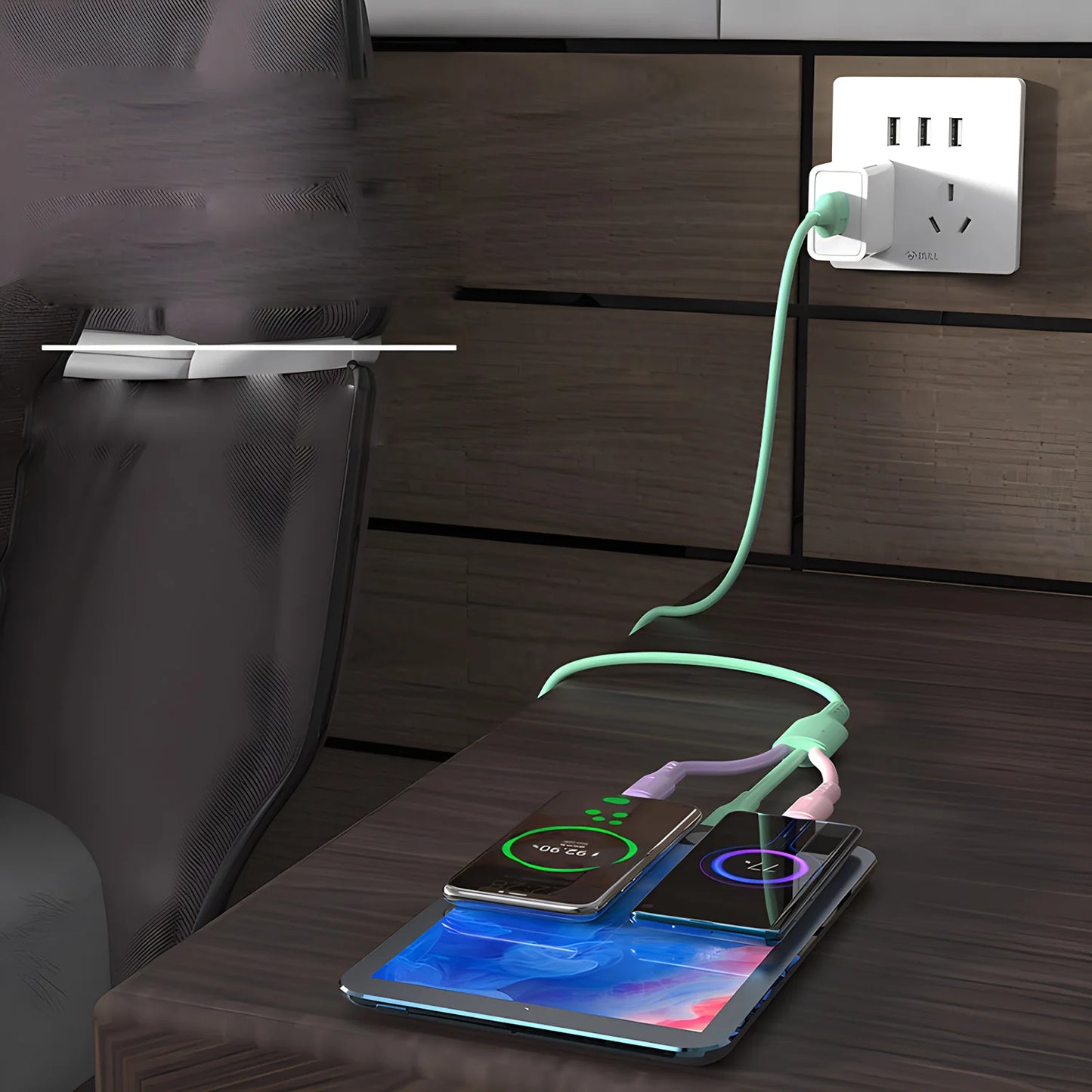 3 In 1 Super Fast Charging Cable For iPhone