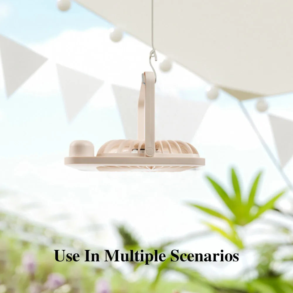 Portable Desktop Fan Rechargeable