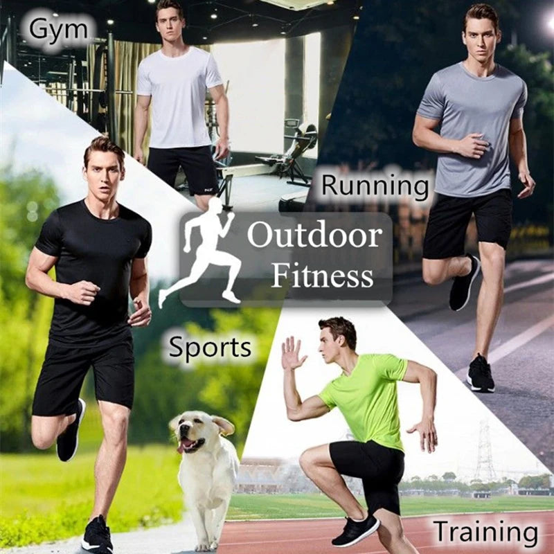 Men's DriFit Short Sleeve Running T-Shirt