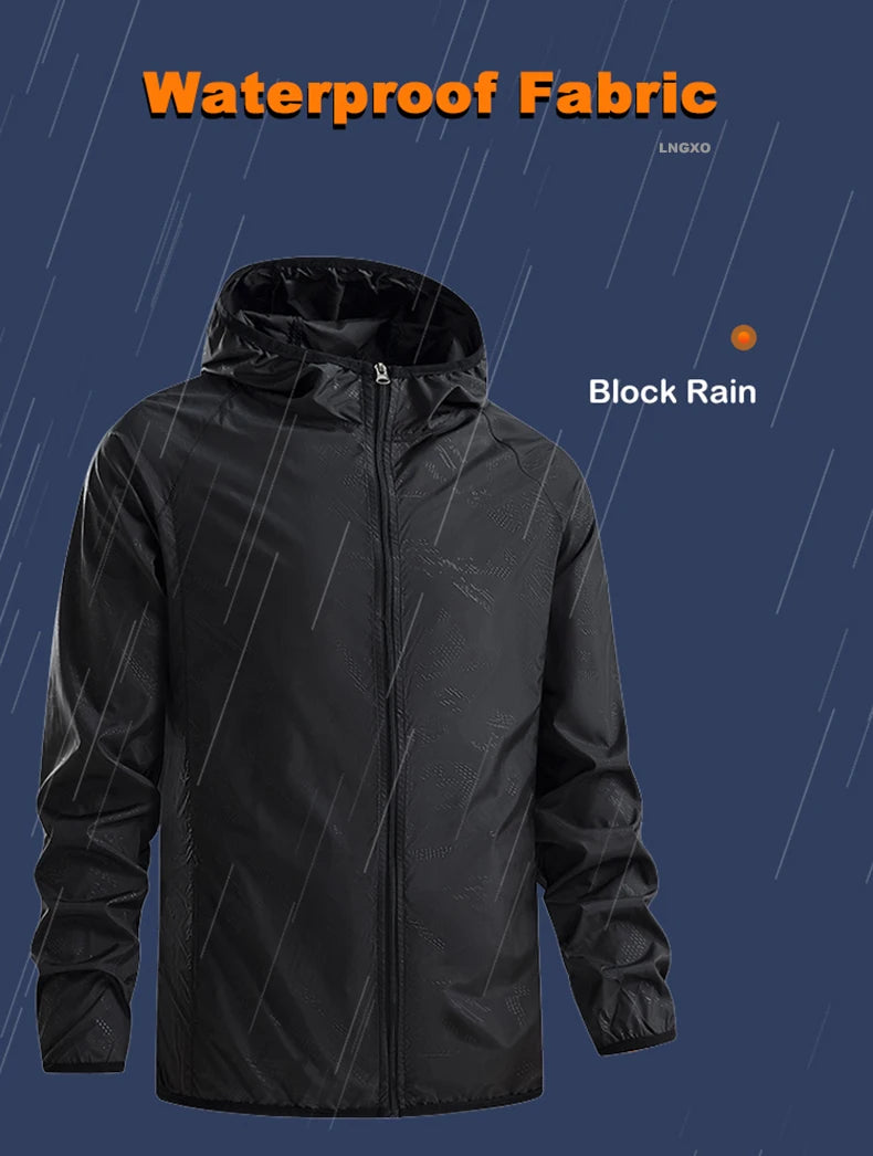 LNGXO Waterproof Hiking Jackets for Men and Women
