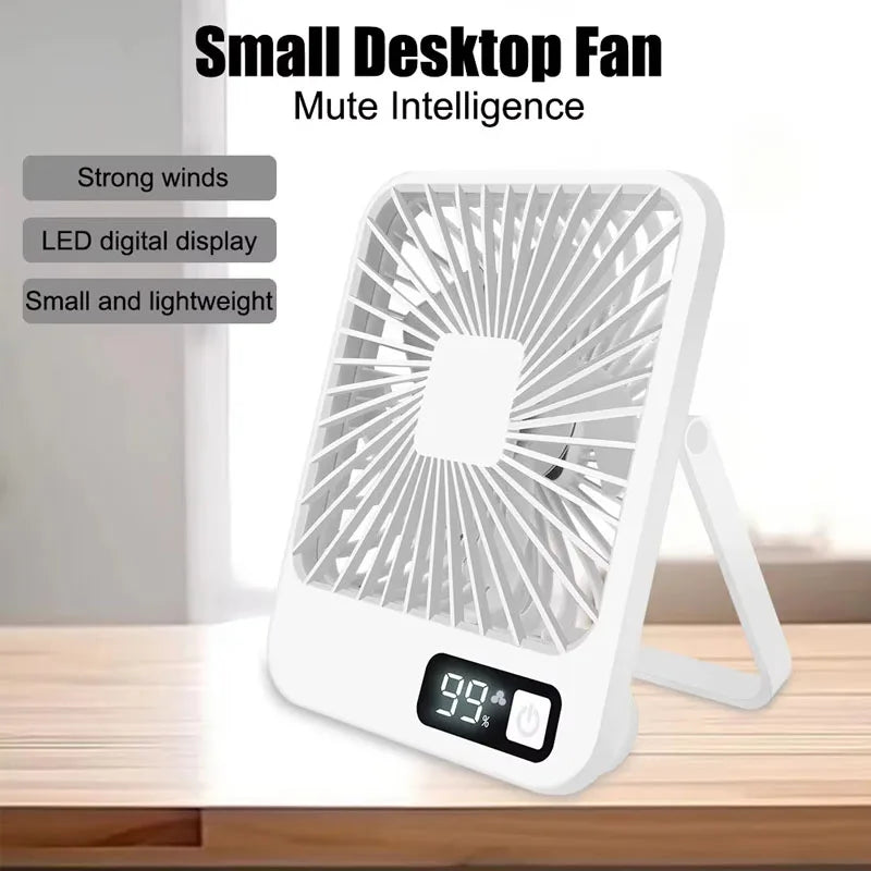 Portable Desktop Fan Rechargeable