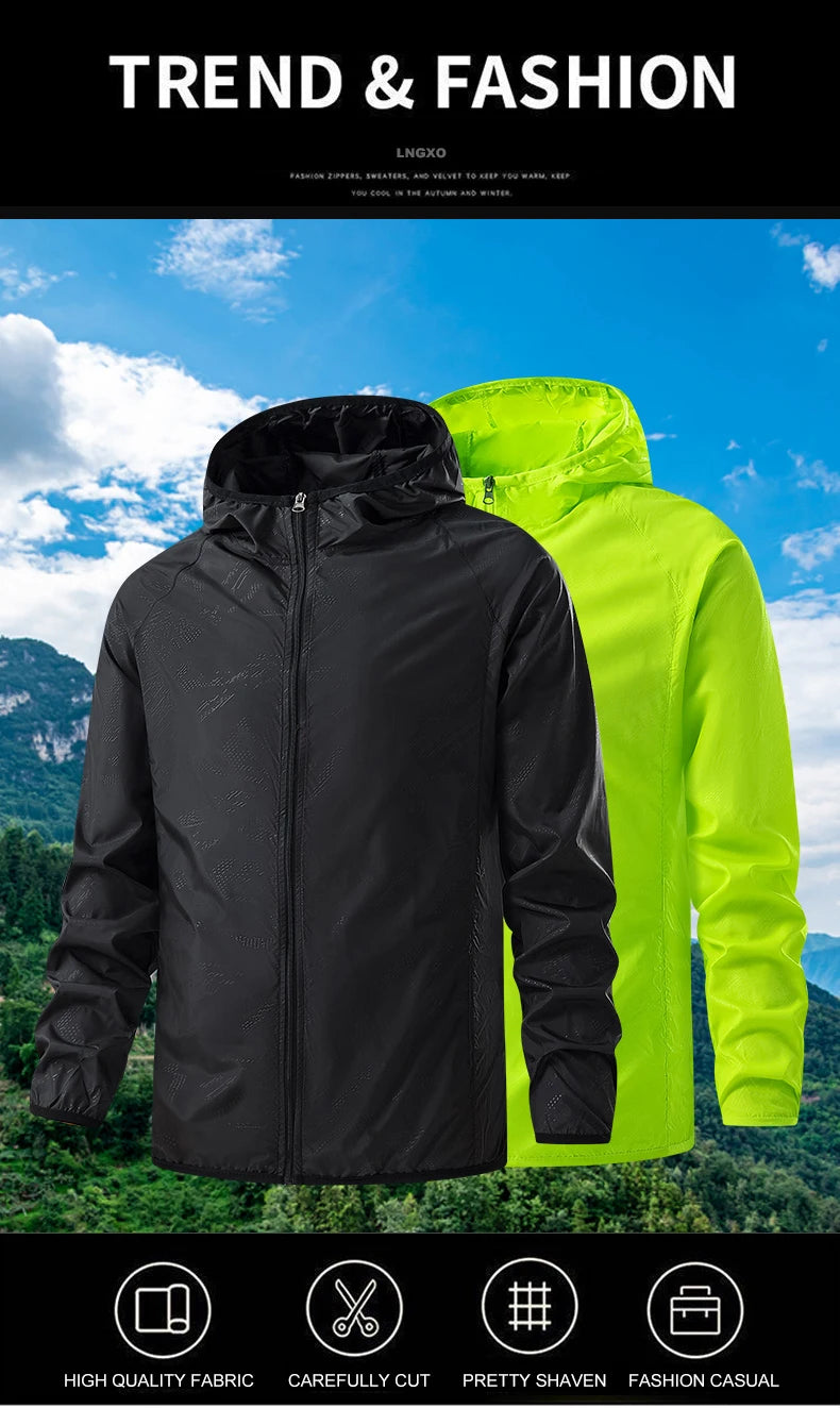 LNGXO Waterproof Hiking Jackets for Men and Women