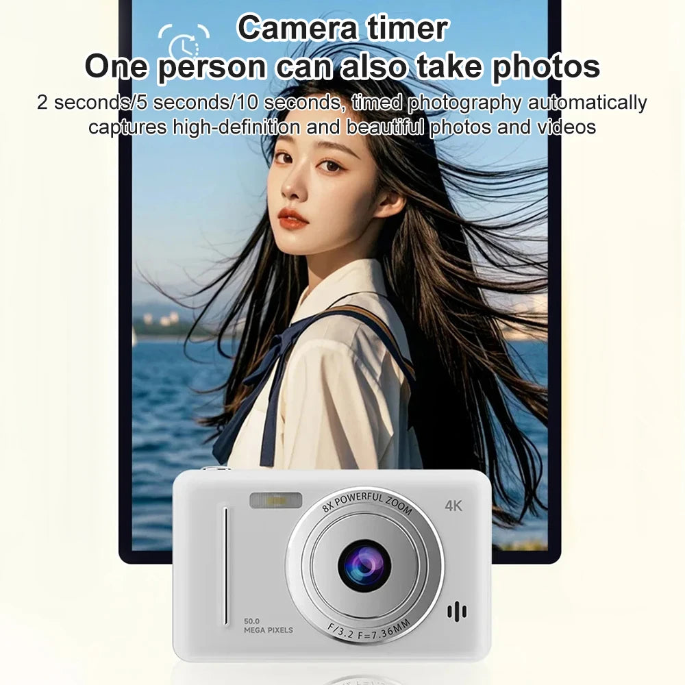 4K Digital Camera 50MP
