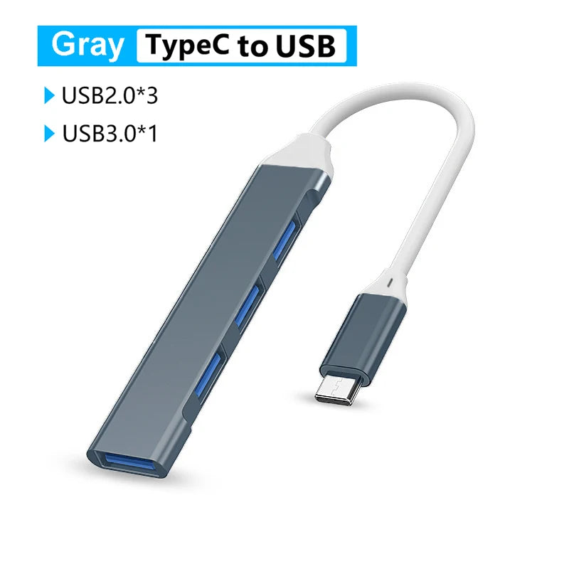 USB C HUB 4K 30Hz Type C to HDMI-compatible