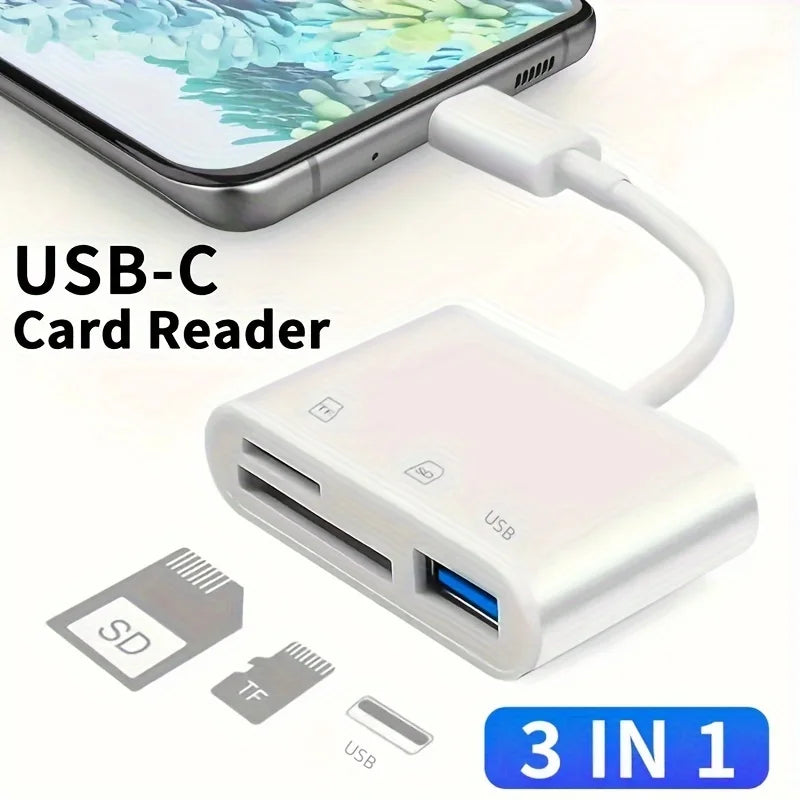 3 In 1 Adapter Type-C