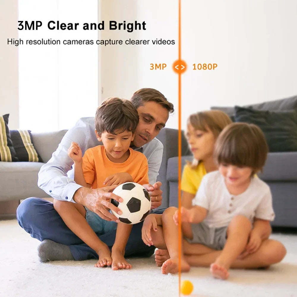 3MP Wifi Camera Indoor with ziicam app