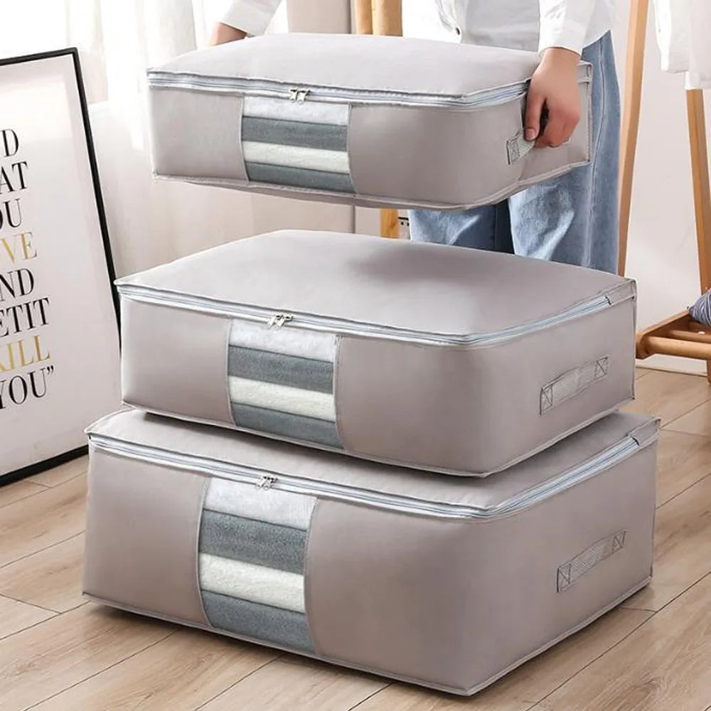 Clothes Storage Bag Wardrobe Closet Organizer