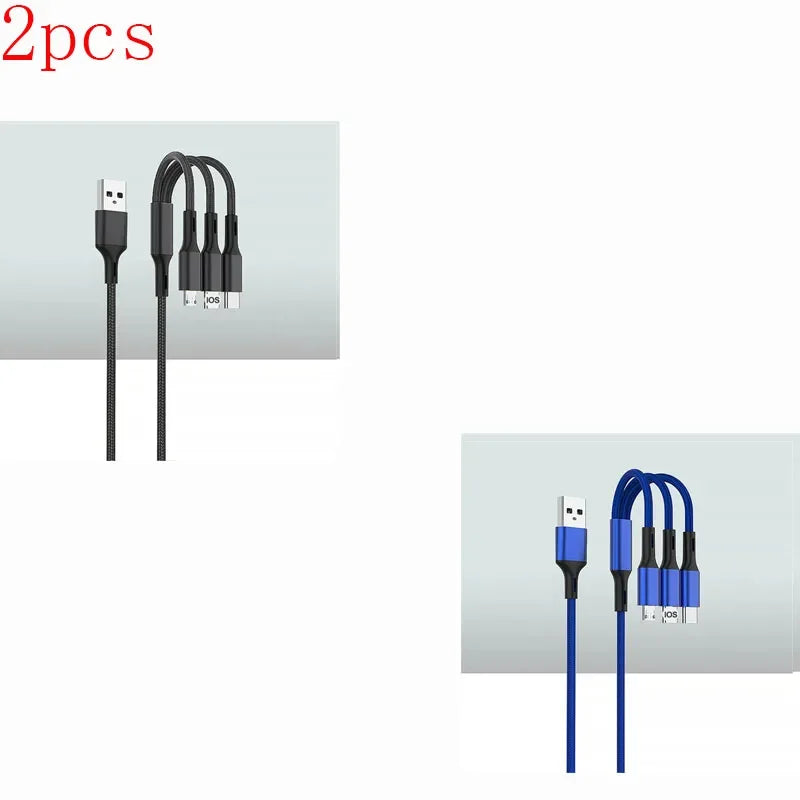 3-in-1 fast charging cable
