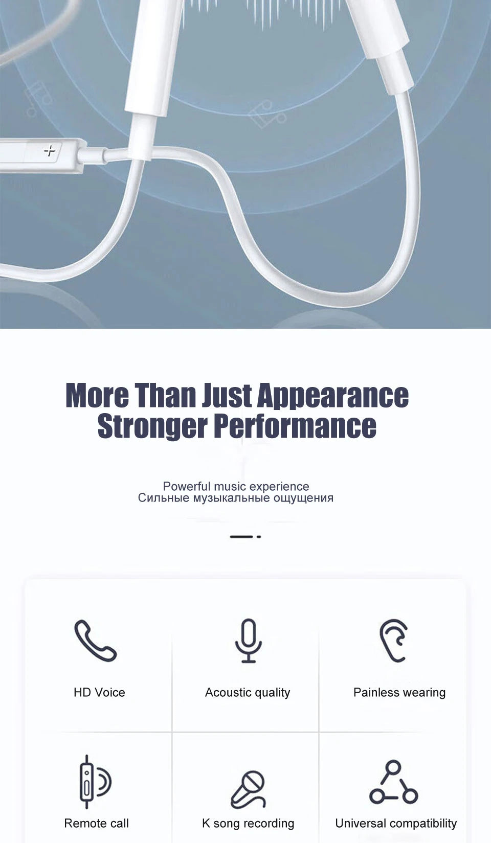 Wired Earbuds For iphone