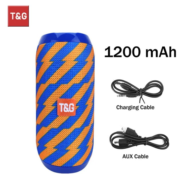 T&G Portable Sound Box Waterproof Loudspeaker