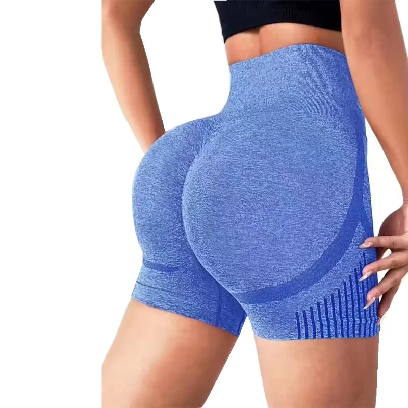 Women High Waist Workout Shorts