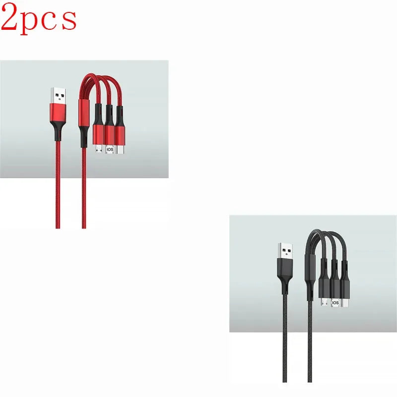 3-in-1 fast charging cable