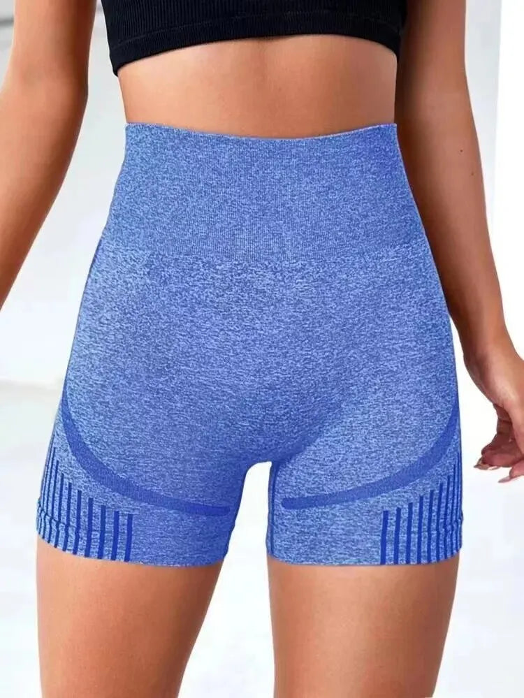 Women High Waist Workout Shorts