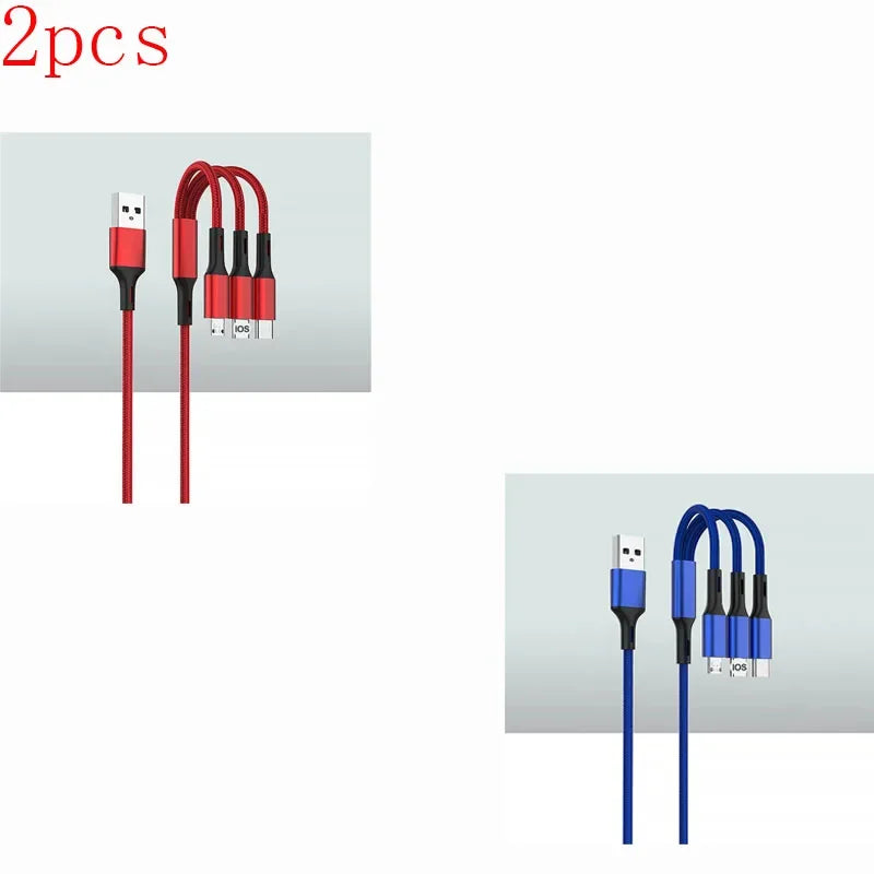 3-in-1 fast charging cable