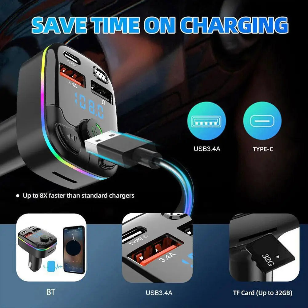 Car Bluetooth FM Transmitter