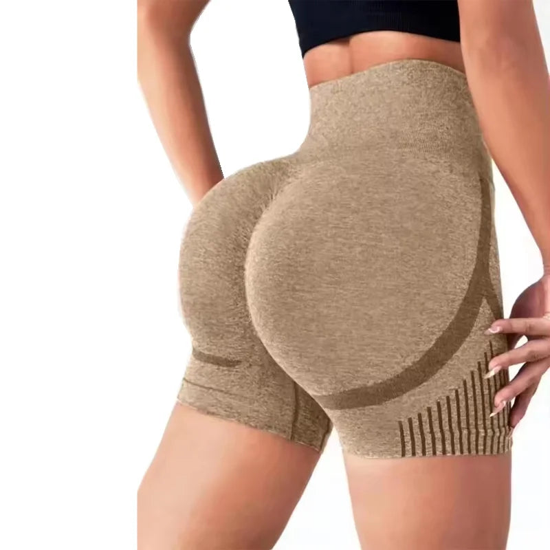 Women High Waist Workout Shorts