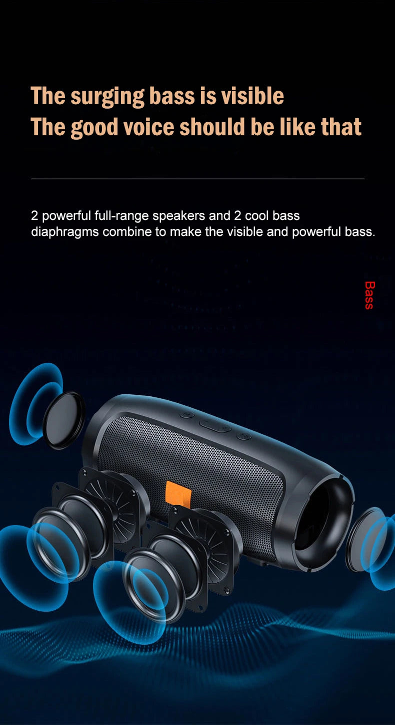 Dynamic Wireless Bluetooth Speaker