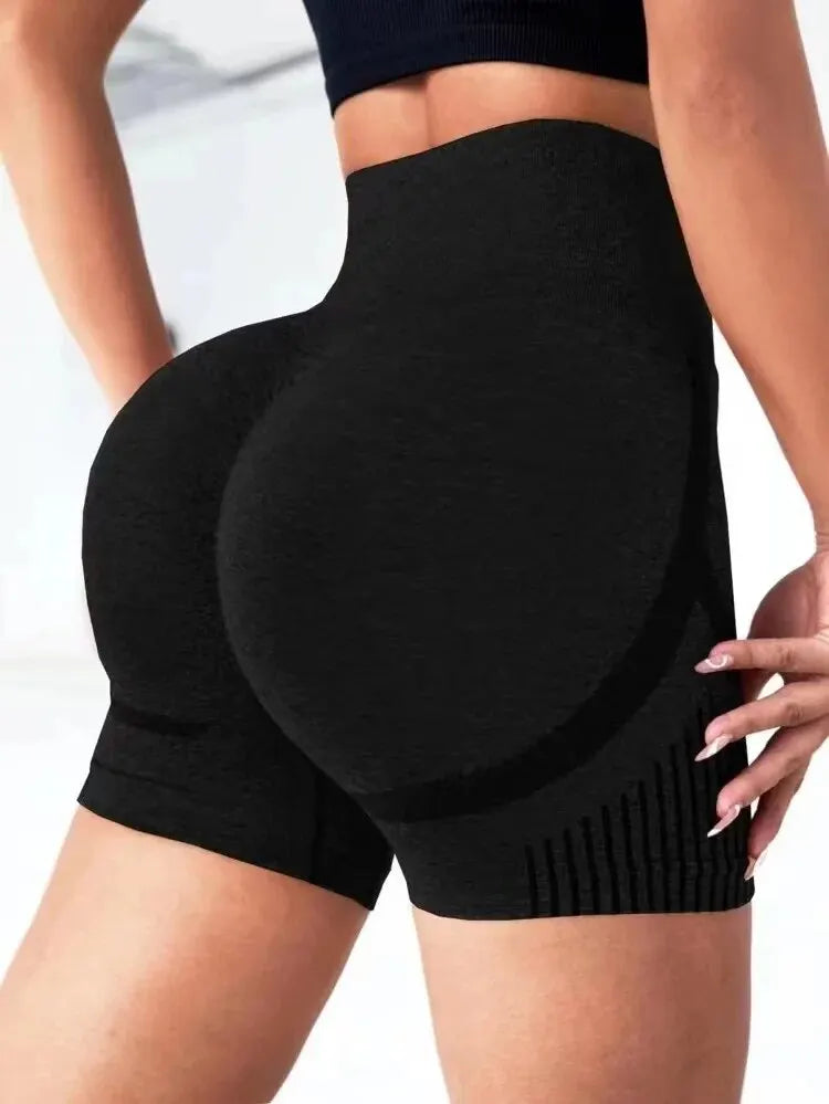 Women High Waist Workout Shorts