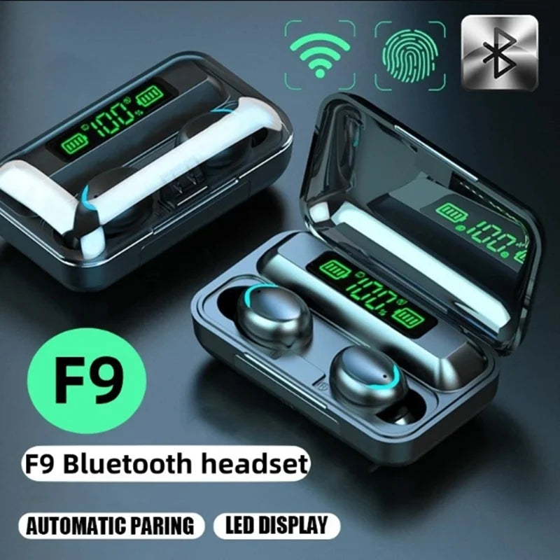 TWS F9 - Wireless Headphones with mic