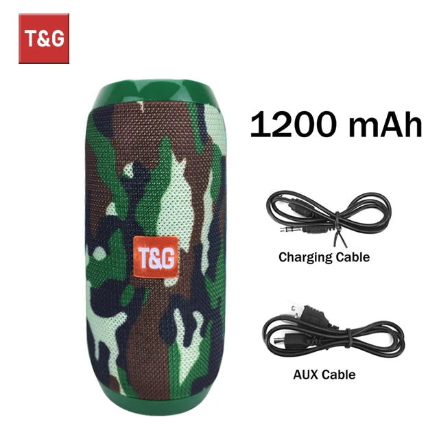 T&G Portable Sound Box Waterproof Loudspeaker
