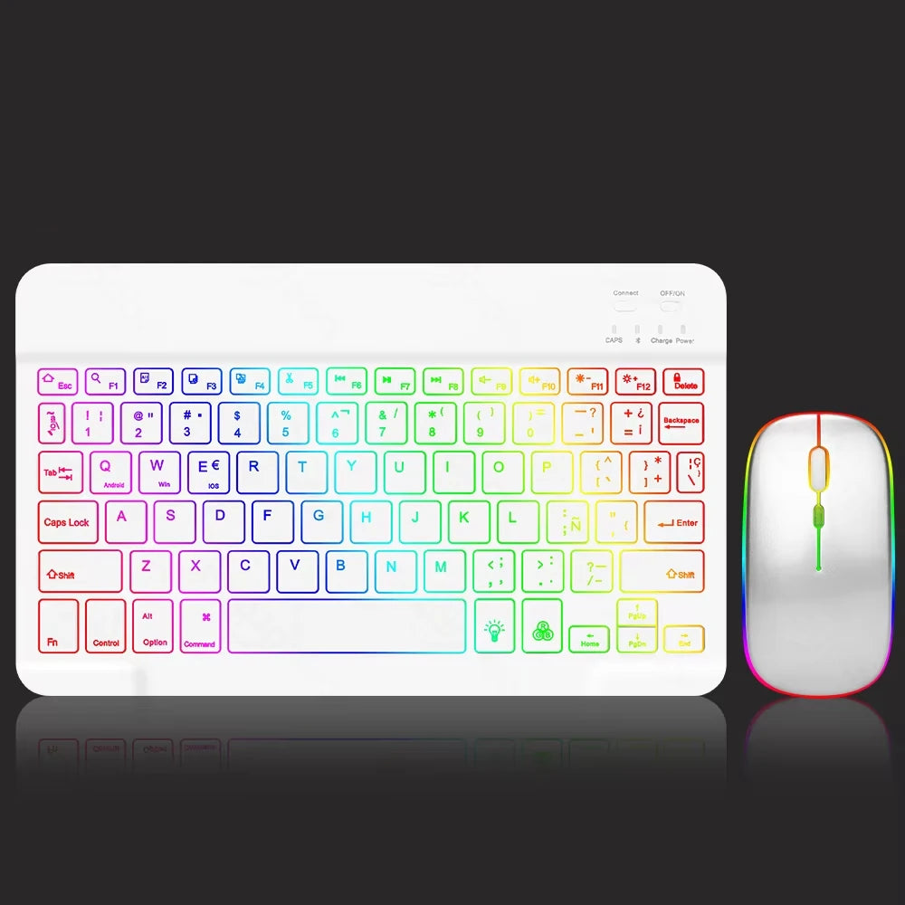 Backlight Bluetooth Keyboard & Mouse