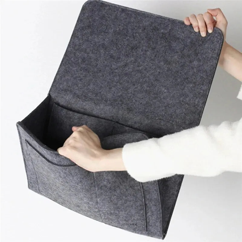 Baby Bed Bag Felt Bedside Storage Organizer