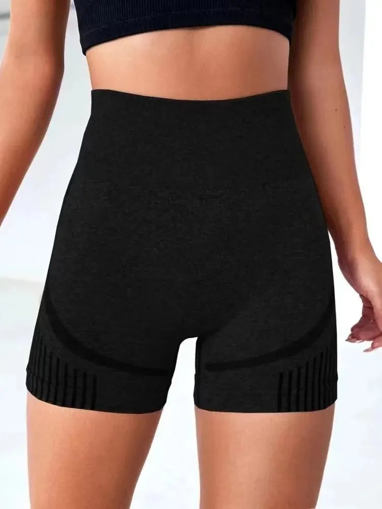 Women High Waist Workout Shorts