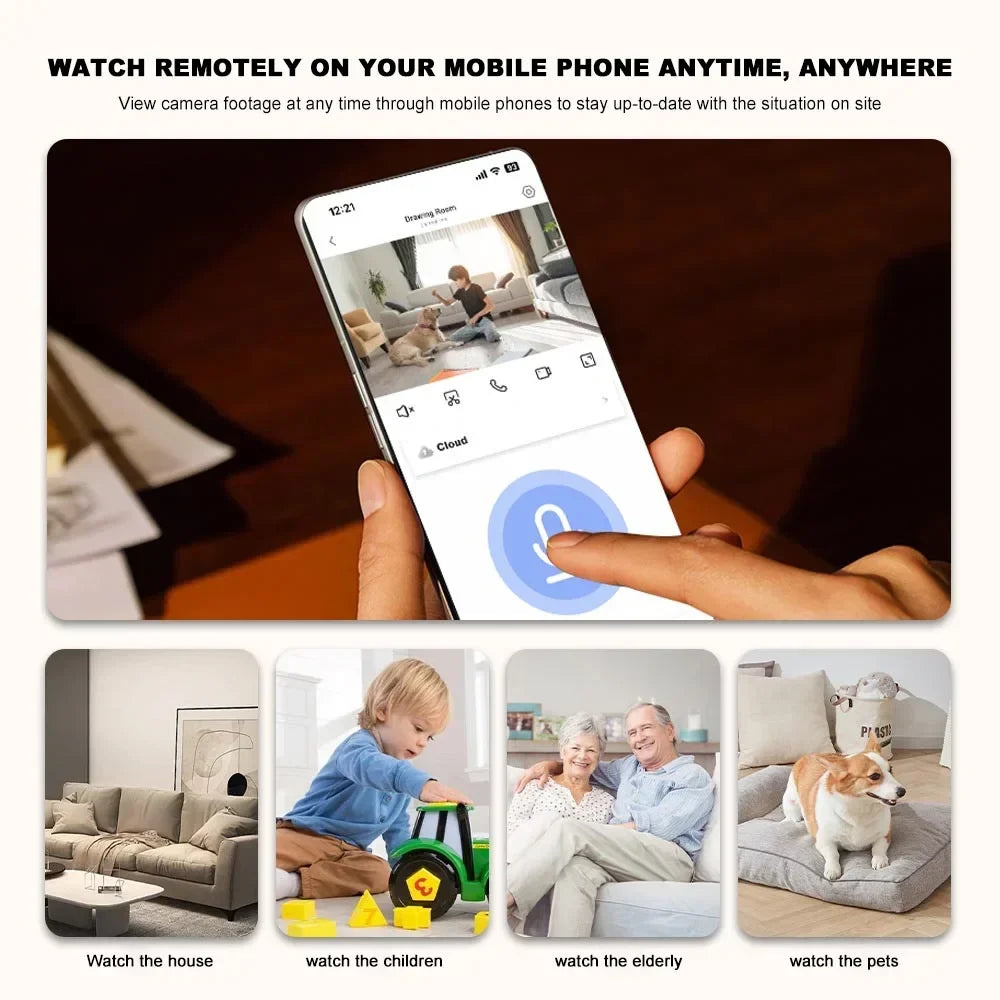 3MP Wifi Camera Indoor with ziicam app