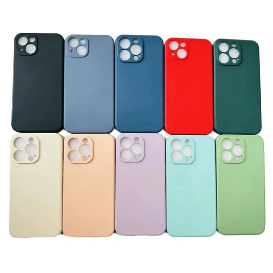 Luxury Business Design Liquid Silicone Case for iPhone All Sizes