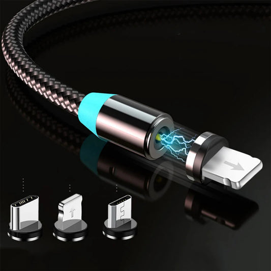 LED Magnetic Fast Charging Type C Cable