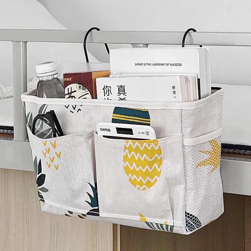Couch Storage Organizer Bed Holder Pockets Bedside Storage Organizer Bed Desk Bag Sofa Remote Control Hanging Caddy Accessories