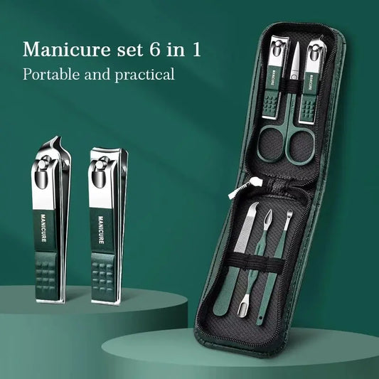 6 Pcs Portable Luxury Manicure Set