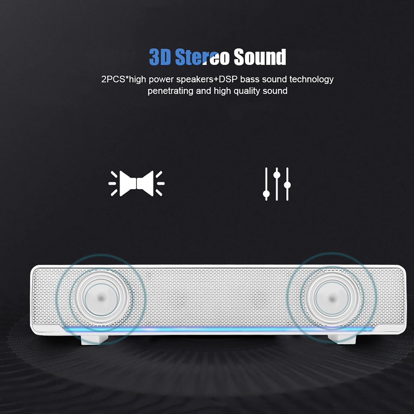 Portable Soundbar USB