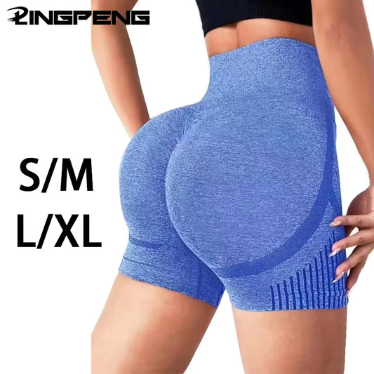 Women High Waist Workout Shorts