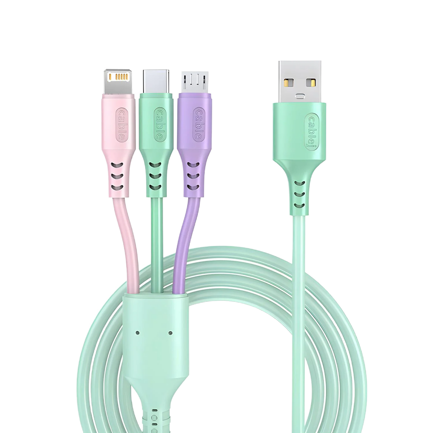 3 In 1 Super Fast Charging Cable For iPhone