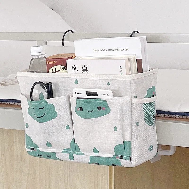 Couch Storage Organizer Bed Holder Pockets Bedside Storage Organizer Bed Desk Bag Sofa Remote Control Hanging Caddy Accessories