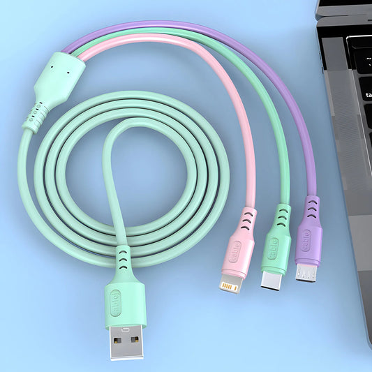 3 In 1 Super Fast Charging Cable For iPhone