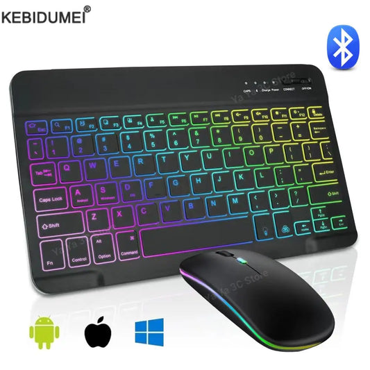 Backlight Bluetooth Keyboard & Mouse