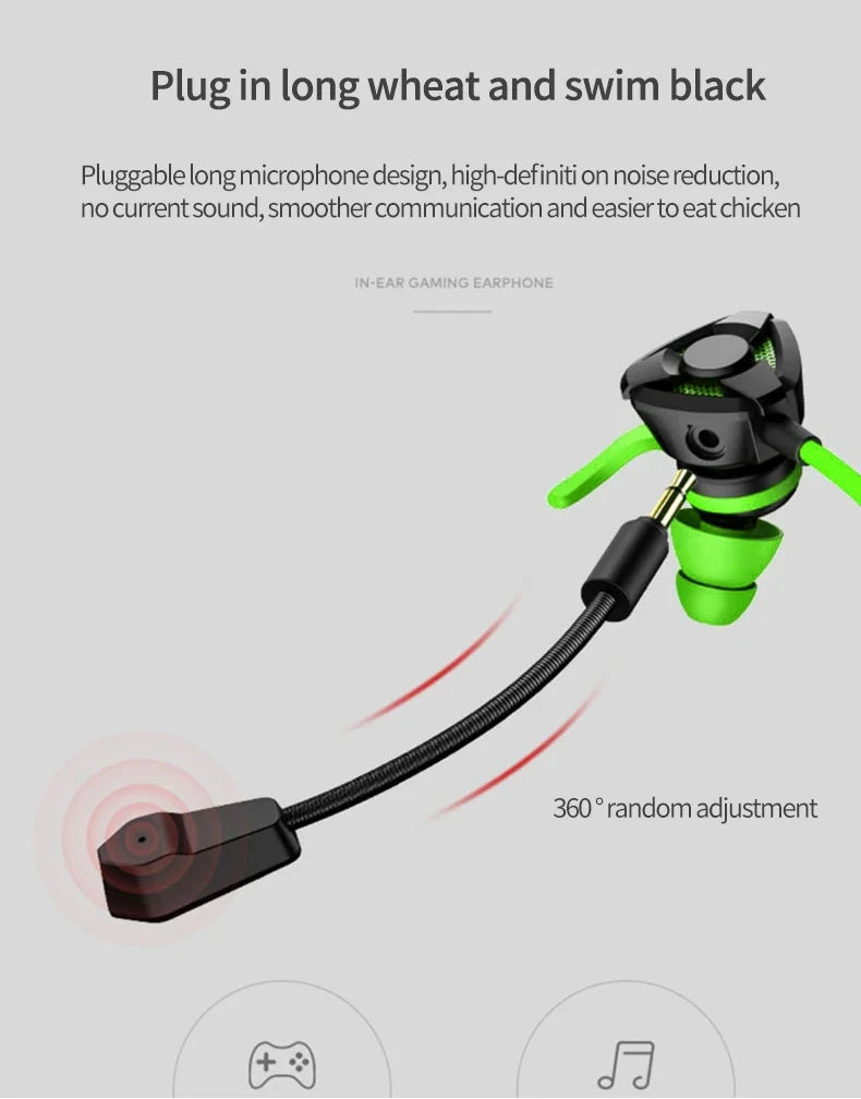 Gaming Earbuds With Mic