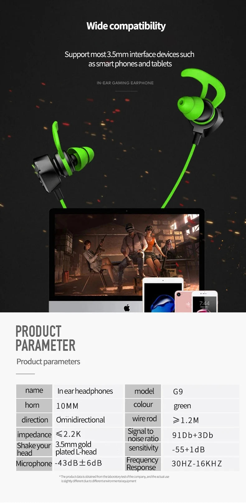 Gaming Earbuds With Mic